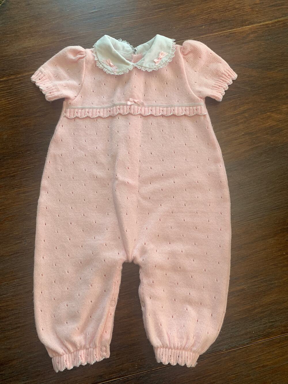 Vintage B.T Kids pink outfit